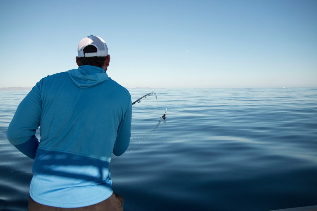 Marlin on Fly Rod Mag Bay